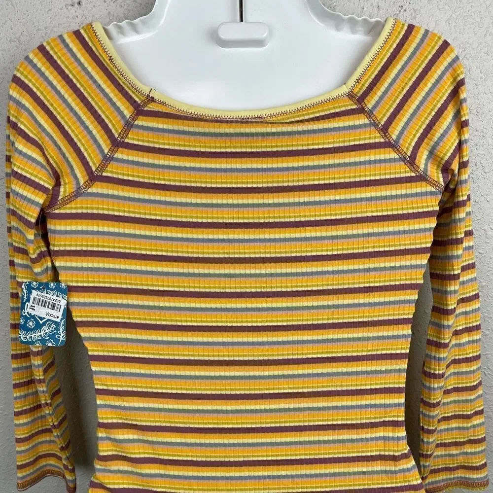 NWT Free People Sunset Combo Body Suit Size XS